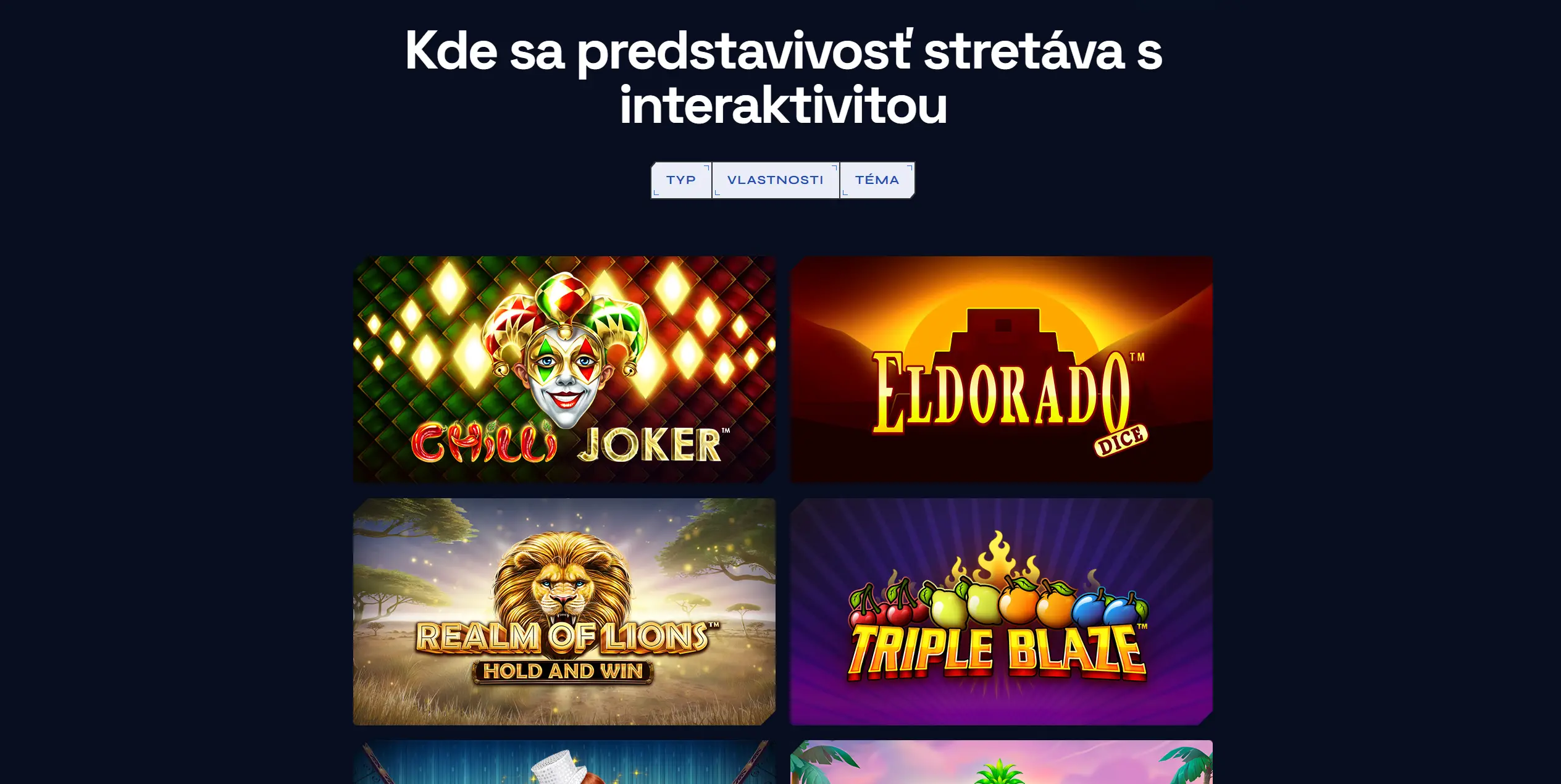 Synot Games herne portfolio - GameWize SK