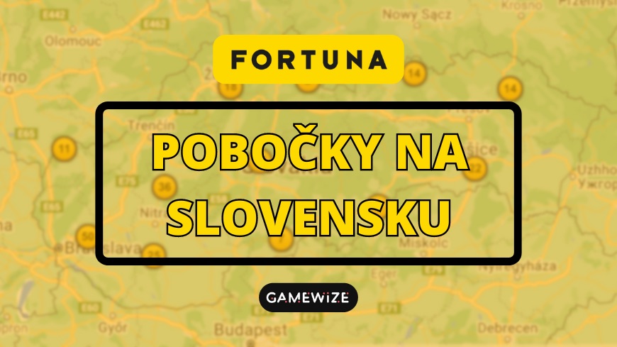 fortuna pobočky - adresy a otváracie hodiny na slovensku