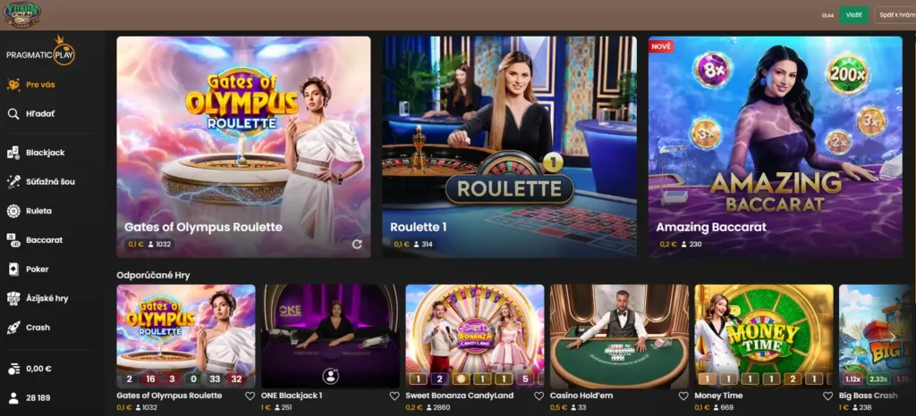 ponuka yukon gold casino live games
