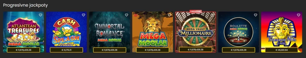 yukon gold casino slovensko progresívne jackpoty