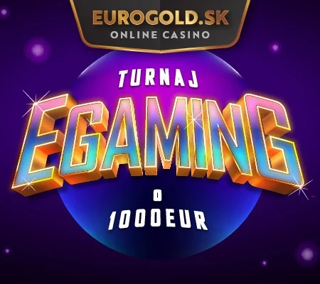 Pripravte sa na Vzrušujúci E-Gaming Turnaj v Eurogold Casino – Hrajte o Podiel z 1 000 €