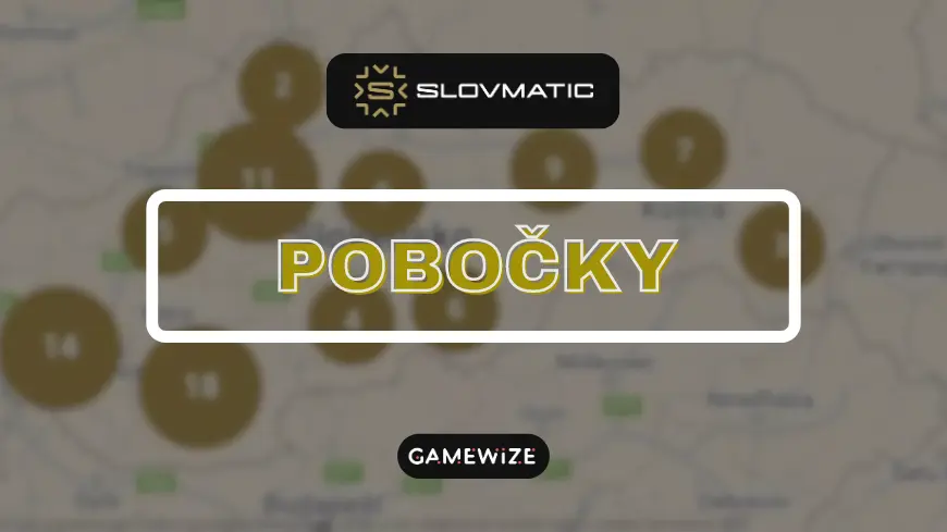 slovmatic pobočky a herne po celom slovensku