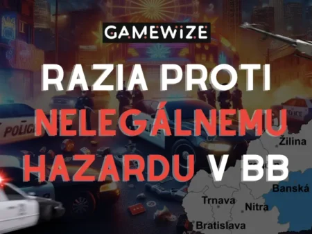 Razia Proti Nelegálnemu Hazardu v Banskej Bystrici – Štát Zasadil Silný Úder Nelegálnym Herniam!