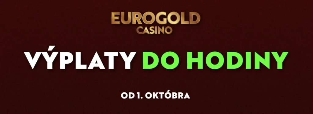 vylepšené eurogold casino - výplaty do 1 hodiny