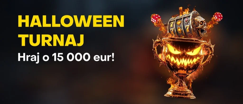 Halloween Turnaj o 15 000 Eur - Bonusy Dnes