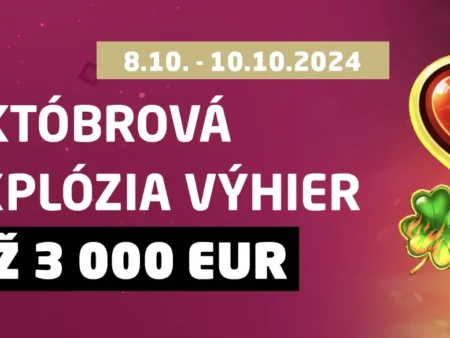 Októbrová Explózia Výhier v SynotTipe – Zahrajte si o Skvelé Odmeny!