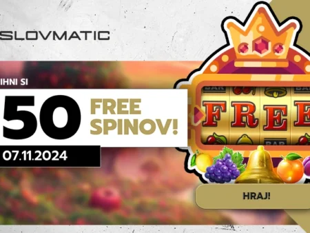 Vyzdvihnite si 150 Free Spinov v Slovmatic Casino – Len za Symbolických 10 Centov!