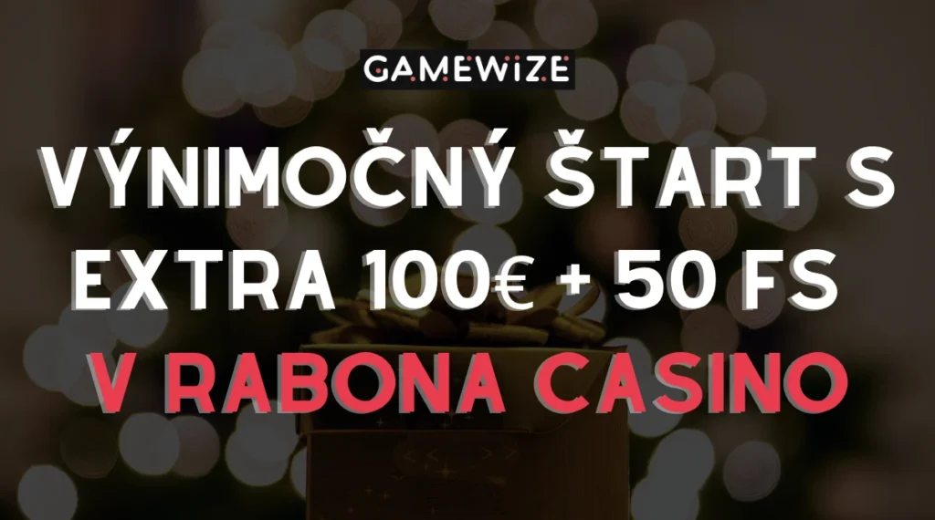 Výnimočný štart v Rabona Casino - Špeciálny bonus pre čitateľov GameWize!