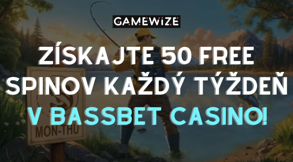 Zlepšite si začiatok týždňa vďaka 50 free spinom v kasíne BassBet!