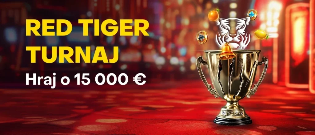 Red Tiger Turnaj - Zabojujte o Svoj Podiel z 15 000€!