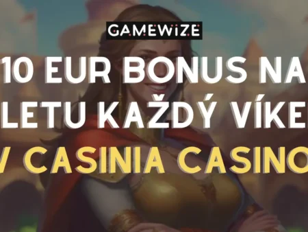Skúste Svoje Šťastie Každý Víkend s Bonusom na Ruletu 10 EUR  v Casinia Casino!