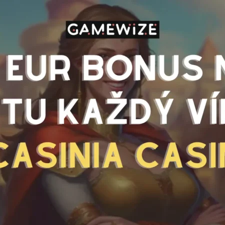 Skúste Svoje Šťastie Každý Víkend s Bonusom na Ruletu 10 EUR  v Casinia Casino!