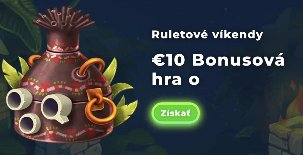 10€ bonus cez ruletové víkendy vo Wazamba Casino