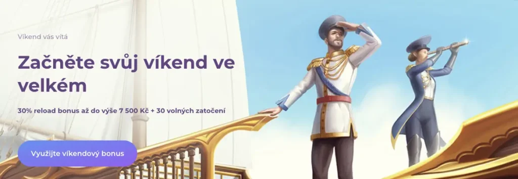 Týždenné bonusy - Weekend Reload Bonus