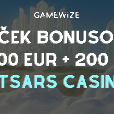 Balíček Bonusov na Uvítanie – 2000€ + 200 FS v TSARS!