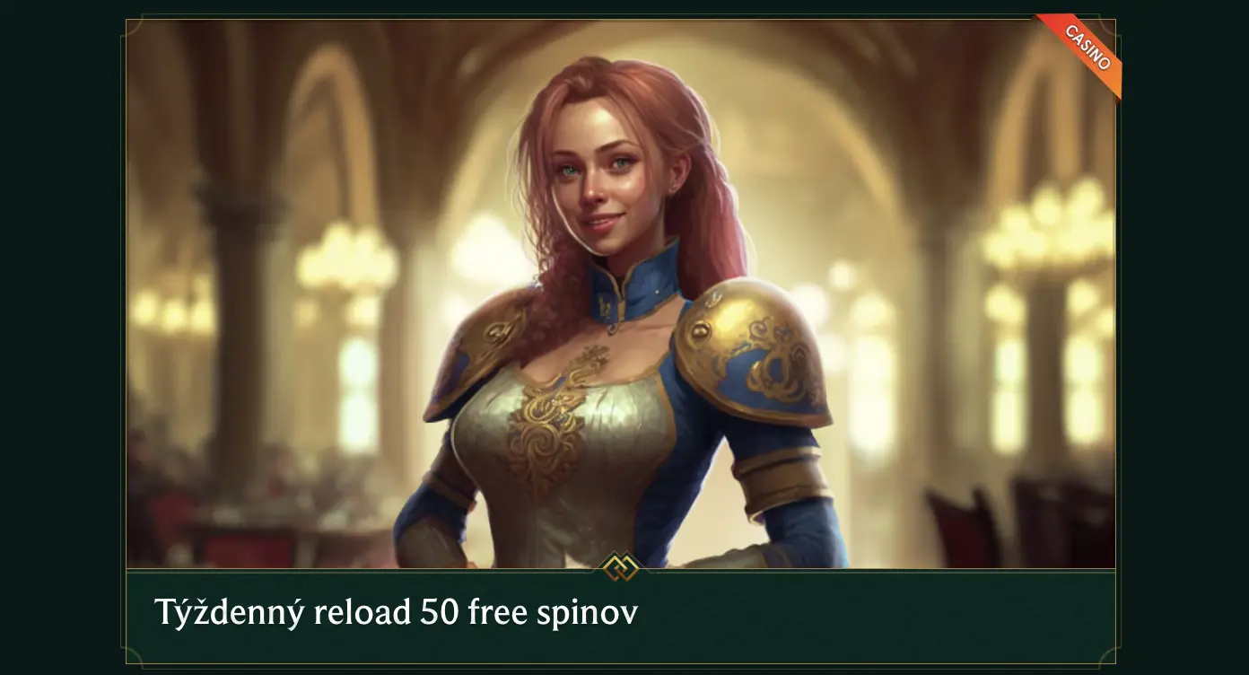 Casinia Reload bonus