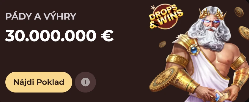 Drops & Wins - Výhry do 30 000 000 €