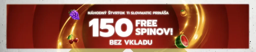 Free spiny dnes - 150 Free Spinov Bez Vkladu - Každý Štvrtok!