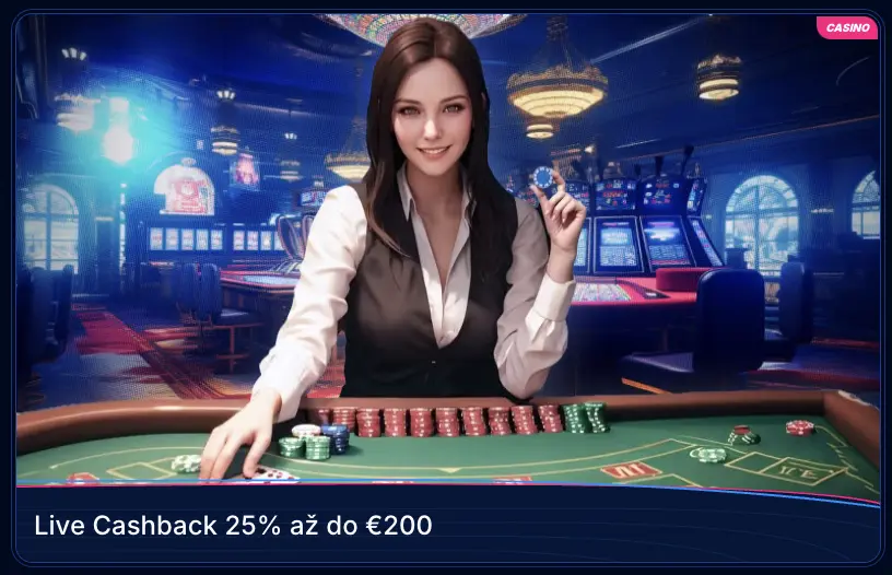 Live Cashback až do 200€ v Boomerang Bet