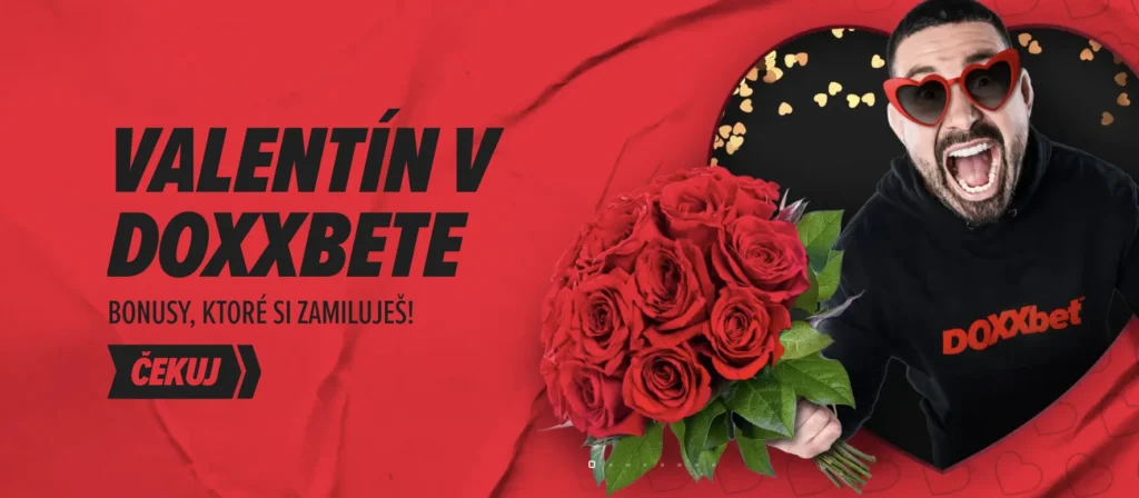 Valentín v DOXXbete - Štyri akcie plné lásky a výhier!