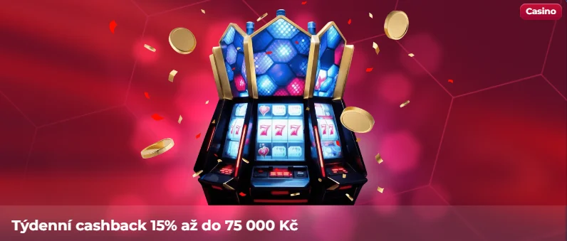 Týždenný cashback 15% do 3 000 €