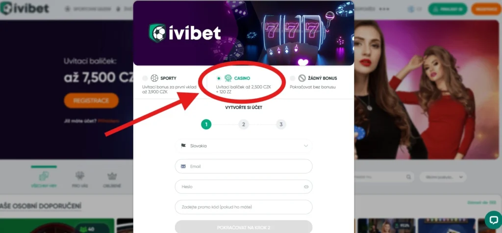 Ivibet Casino Registrácia