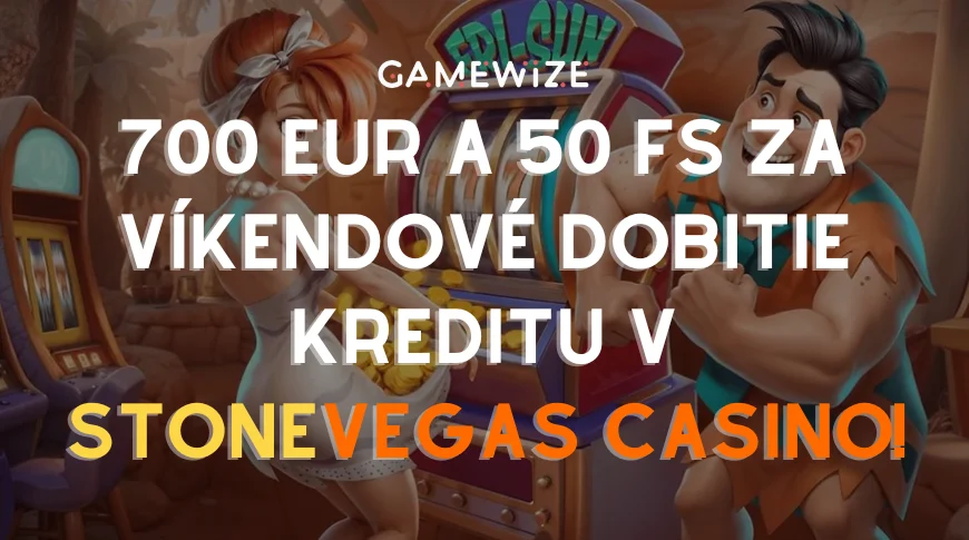 Bonus za víkendové dobitie kreditu v StoneVegas Casino featured image