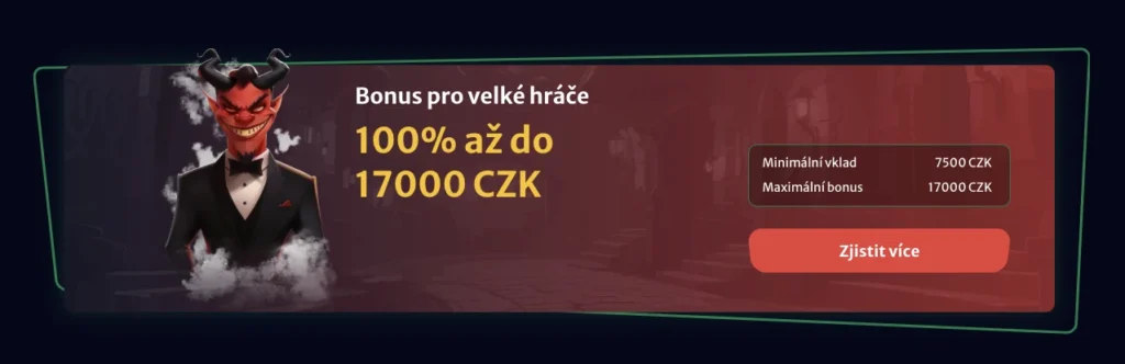 Hellspin Casino Highroller bonus - 100 % až do 700 €