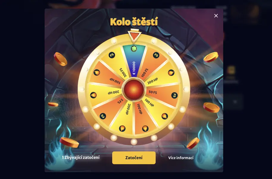 Hellspin koleso šťastia online