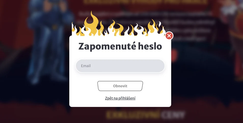 hellspin casino zabudnuté heslo