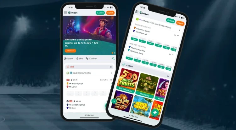 Ivibet Casino mobilná aplikácia