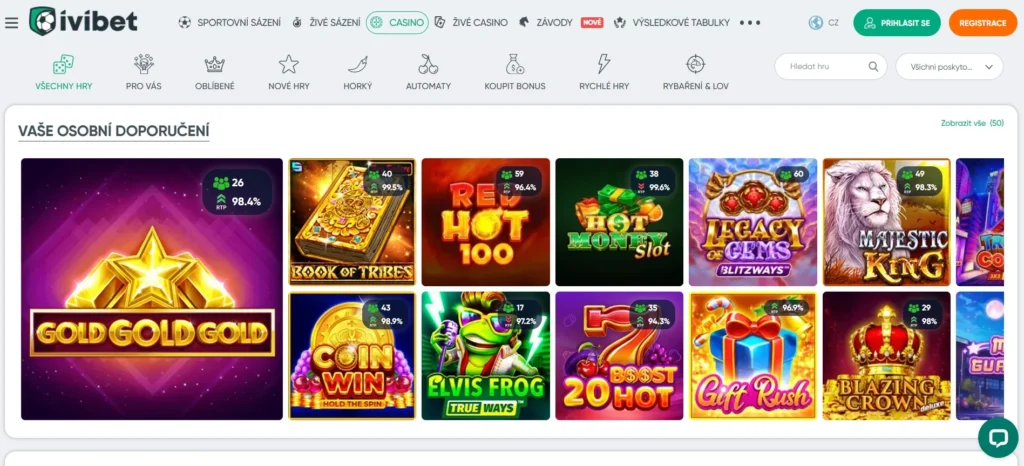 Ivibet Casino ponuka hier