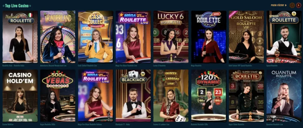 Spinanga live casino - spinanga live cashback