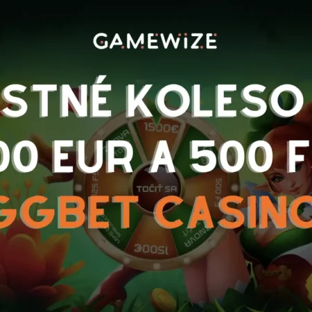 Roztočte šťastné koleso v GGBet Casino a vyhrajte 3000€ či 500 free spinov!