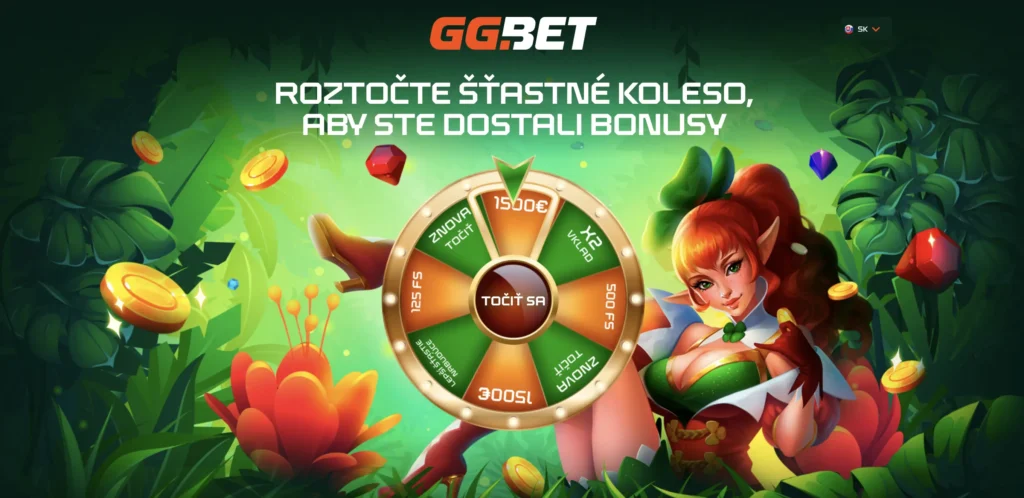 šťastné koleso v GGBet Casino