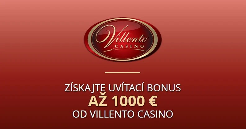 Villento Casino vstupný bonus