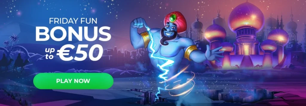 Winspark Casino piatkový bonus