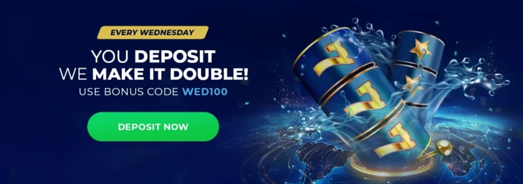 Winspark Casino bonus v stredu