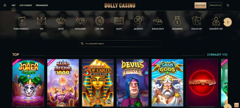 Dolly Casino ponuka hier