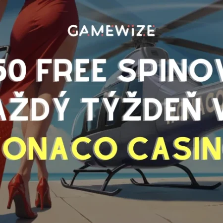 Získajte bonus 50 free spinov každý týždeň vo Wonaco Casino!
