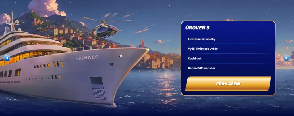 Wonaco Casino VIP program