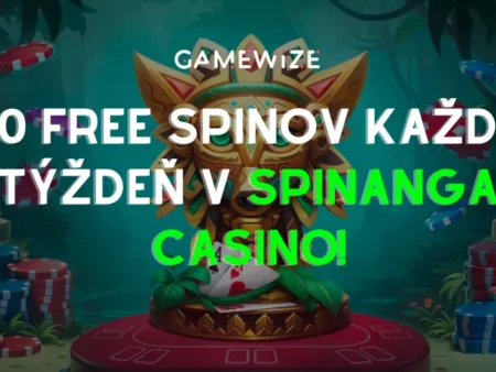 50 free spinov cez týždeň v Spinanga Casino – získajte pravidelnú nádielku zábavy!