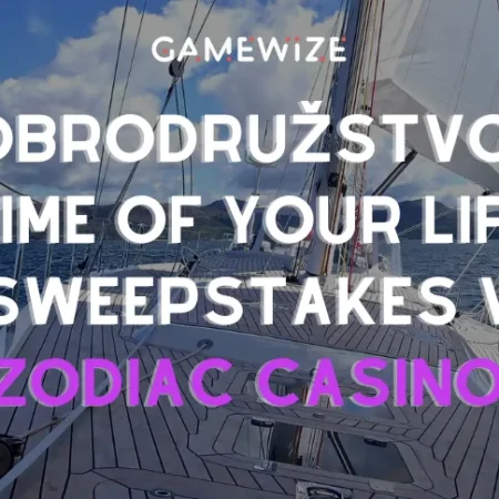 Zažite výnimočné dobrodružstvo s kasínovou loteriou Time of Your Life Sweepstakes v Zodiac Casino!