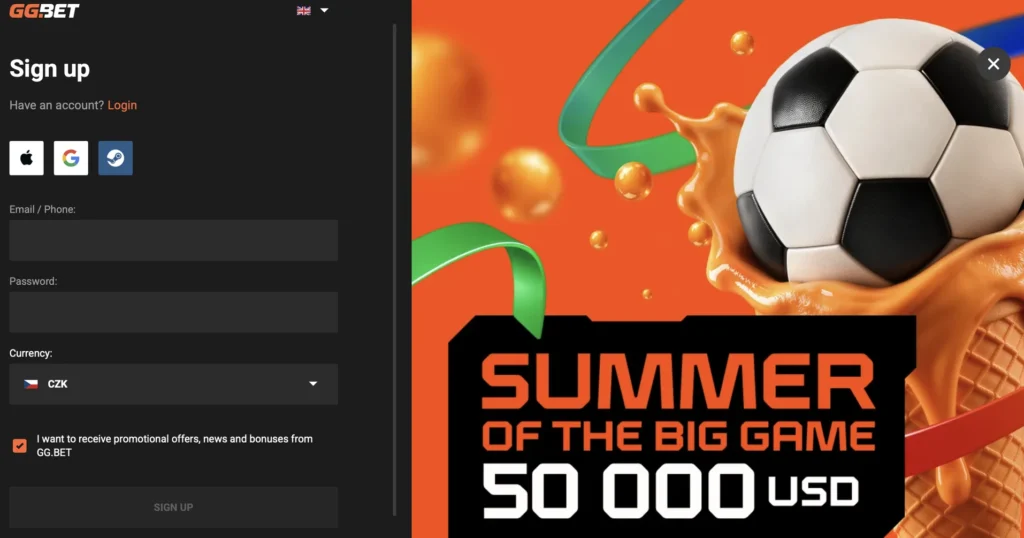 GGBet Casino registrácia nových hráčov
