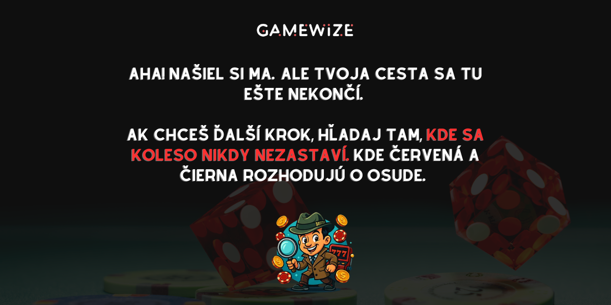 Druhá stopa - GameWize Clue Hunt