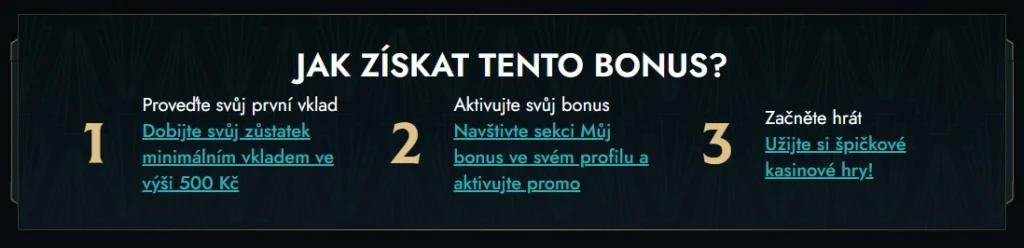 Bonus pri prvých troch vkladoch v Dolly Casino ako získať