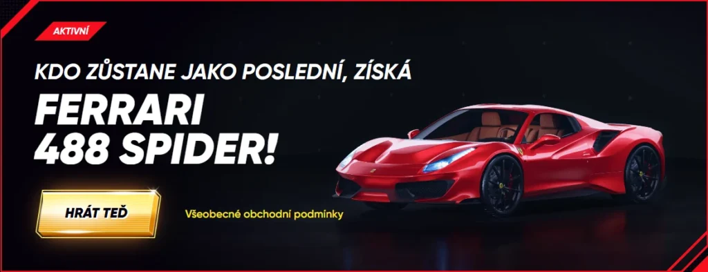 QuickWin Ferrari akcia bonus