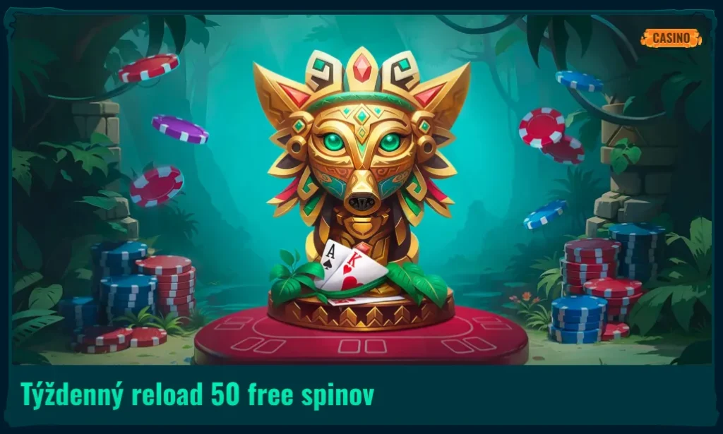50 free spinov každý týždeň v Spinanga Casino bonus