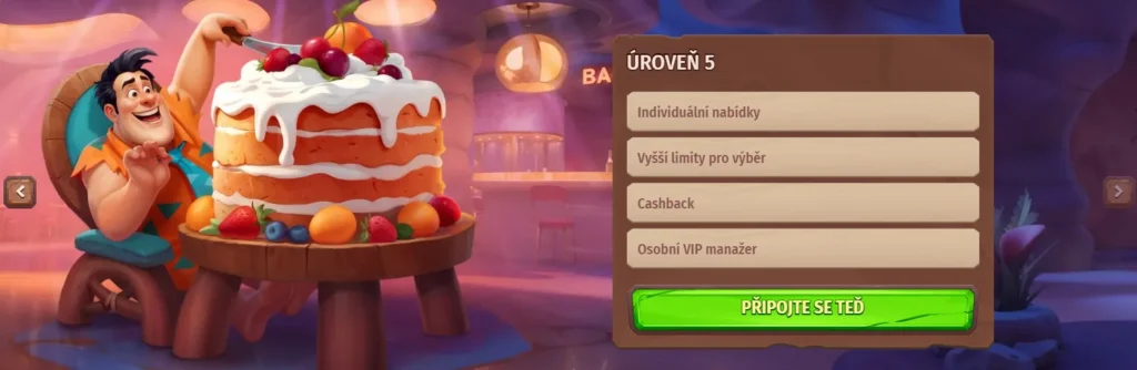 StoneVegas VIP cashback VIP úroveň 5