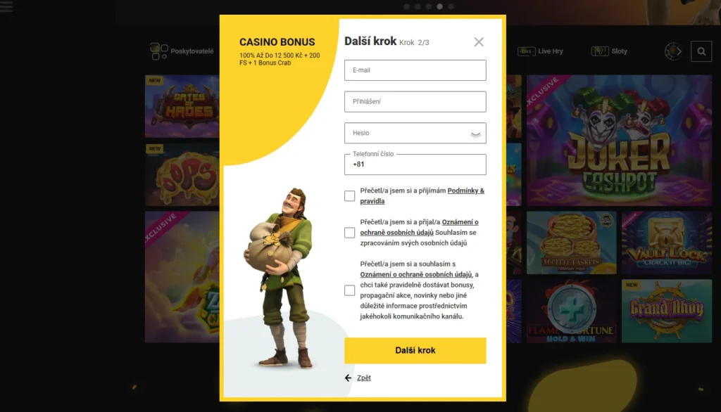 Zet Casino registrรกcia